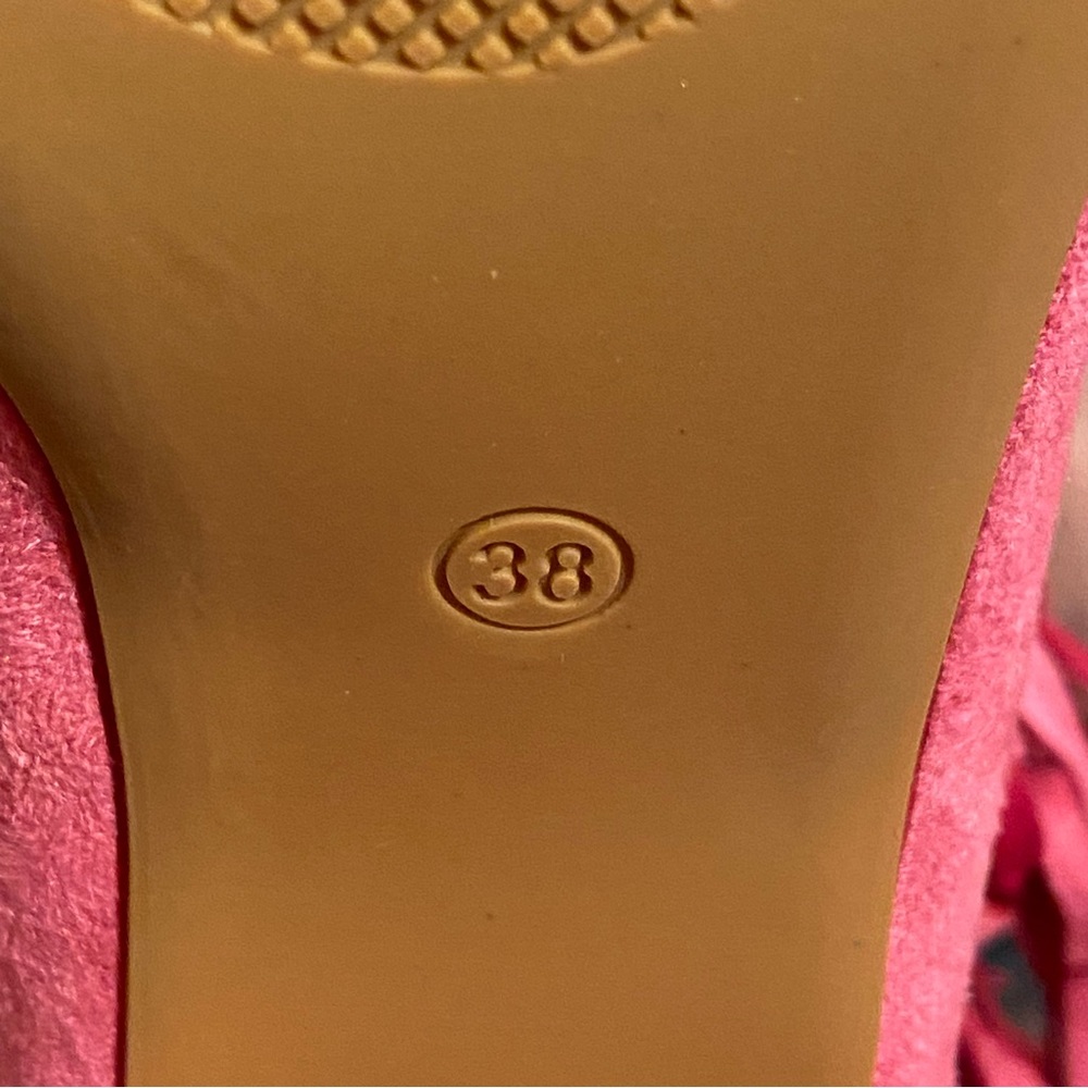 Fuschia Fringe Ankle Bootie - Picture 8 of 15